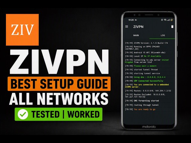 ZIVPN Settings for All Countries | Fast & Secure Setup