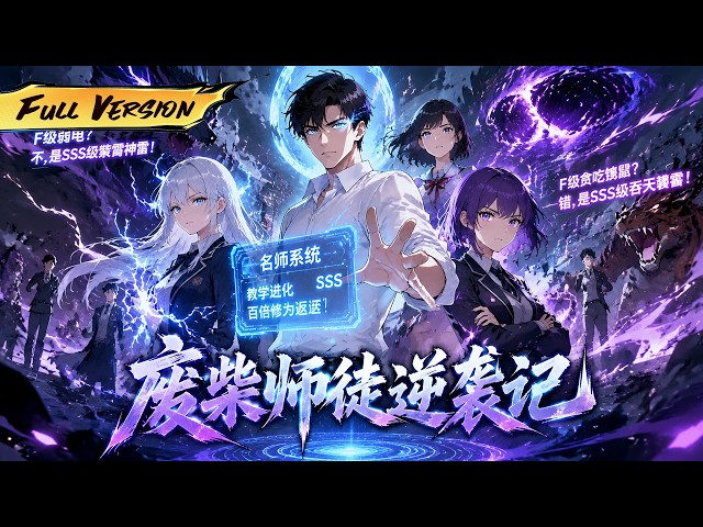 F級弱電？ 那是SSS級神雷！ 綁定名師百倍返還系統，我教出的廢柴，全成了絕世女帝！【廢柴師徒逆襲記】