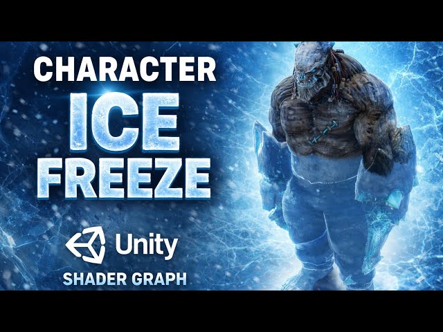 Simple  Ice Shader Graph in Unity Ice Effect / Freeze Effect on Character