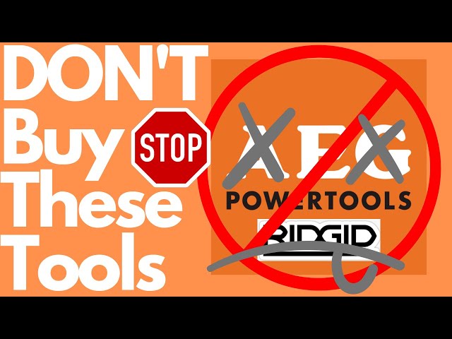 A tool brand worth avoiding? AEG power tools 7 year review