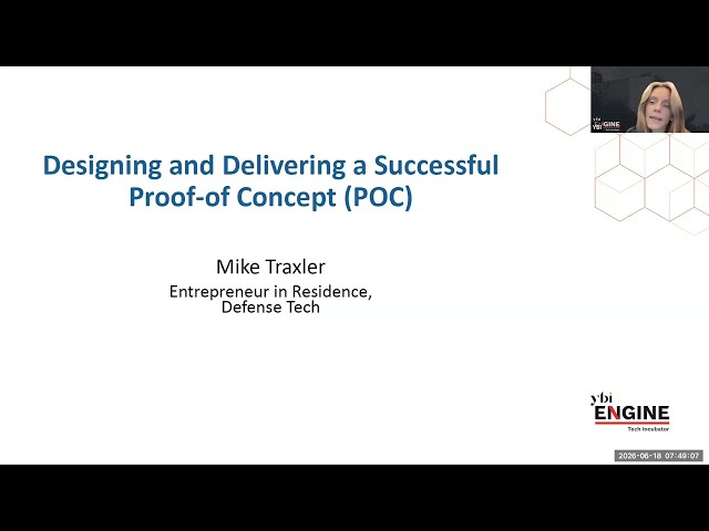 Landing Zone: Designing & Delivering a Successful Proof-of-Concept (POC) with Mike Traxler