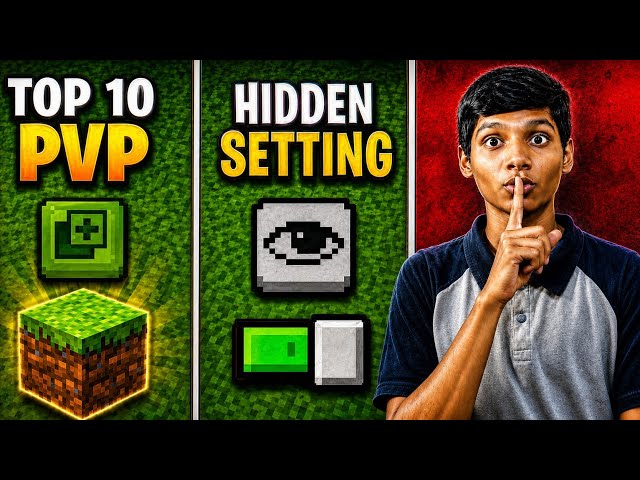 MINECRAFT TOP 10 SETTINGNS 🤯 | MOBILE EDITION |