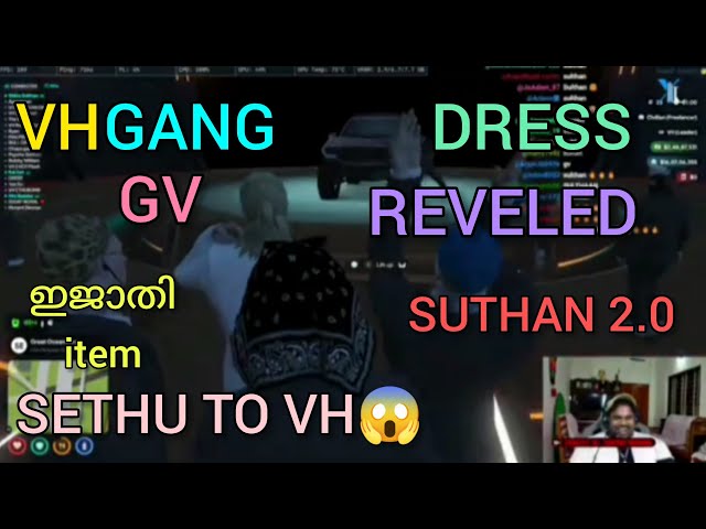 VH NEW GANG DRESS X GV REVEALED 😱 [MRZ RAMBO]