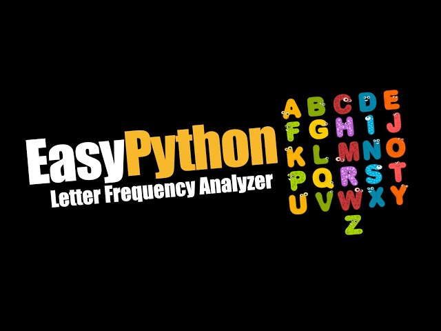 Letter Frequency analyzer - python for beginners