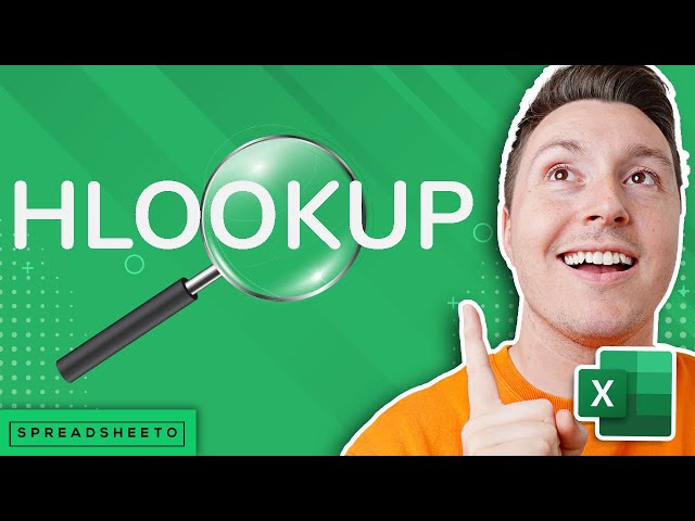 How to use the HLOOKUP function in Excel [5 simple steps]