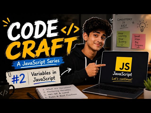 Variables in Javascript | Javascript full course for Beginners 