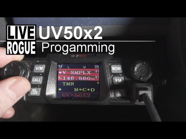 BTECH UV-50x2 Radio Programming to Watch Multiple Channels