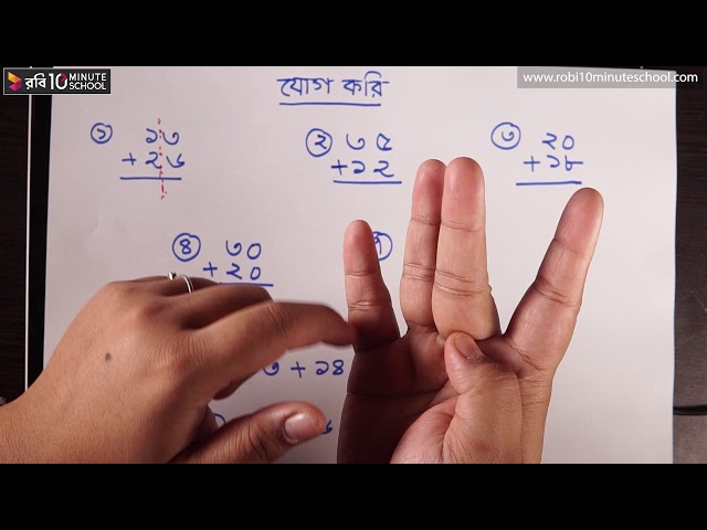 ৭০. অধ্যায়-১৭ চল যোগ করি (২১-৫০) [Class 1]