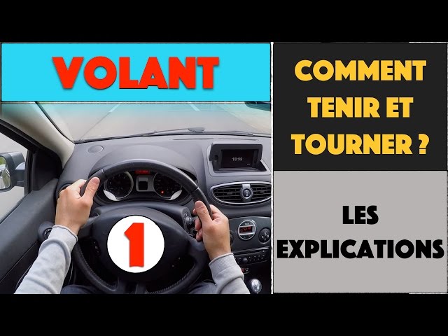 HOW TO HOLD AND TURN THE STEERING WHEEL? 1/3
