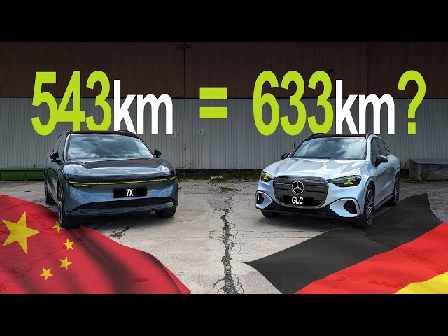 Mercedes GLC vs Zeekr 7X: The 90km WLTP Range Lie?