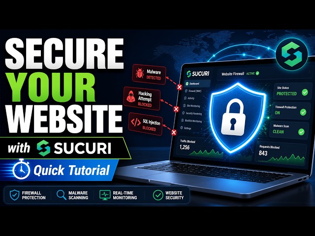 So sichern Sie Ihre Website mit Sucuri – Kurzanleitung
