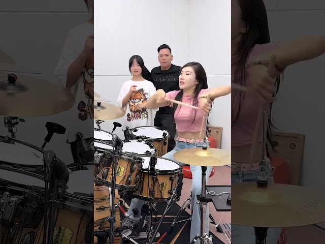 Day.15  Silent Drum Lesson – Just Play 🥁🔥 #music #drumkit #drumming #드럼과스틱 #runwild
