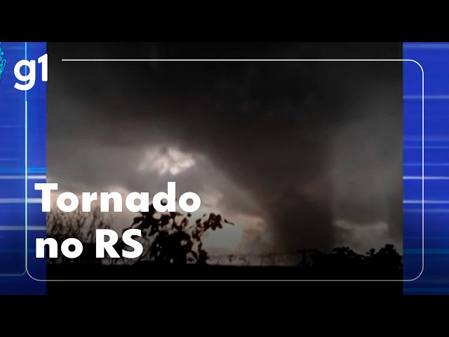 Tornado hits northwestern RS region and causes damage #g1