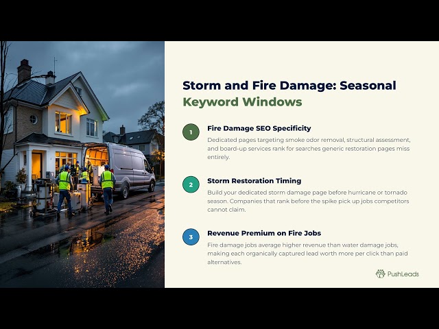 Water Damage SEO Company: Rank First, Get the Call