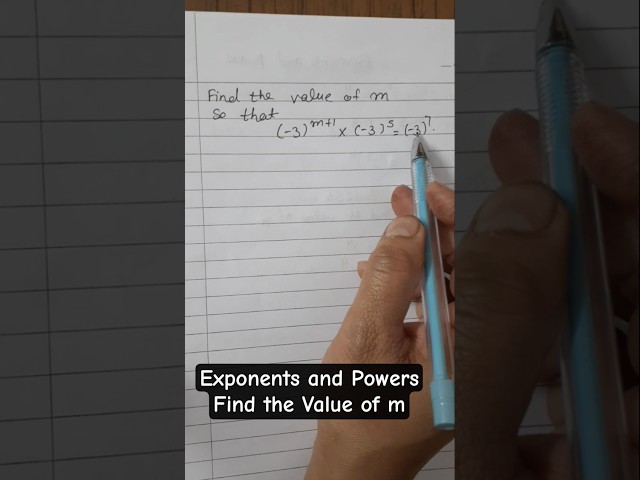 Exponents and Powers Class 7 Maths | One Shot Revision | NCERT CBSE #viral #shorts #shortsvideo