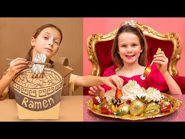 ¡Aventura de reto de cartón! 🦄📦 Niños construyen, crean y aprenden