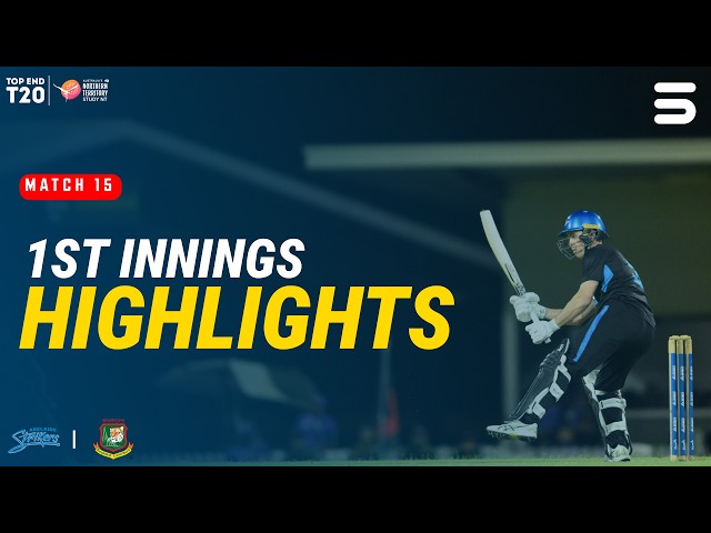 1st Innings Highlights | Strikers vs Bangladesh | Match 15 | Top End 2026 | ZP1U