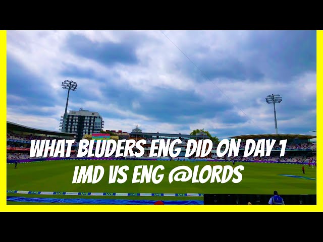 What Blunders Englad Did on Day 1 ? India vs England 3rd Test Review @LORDS 😮