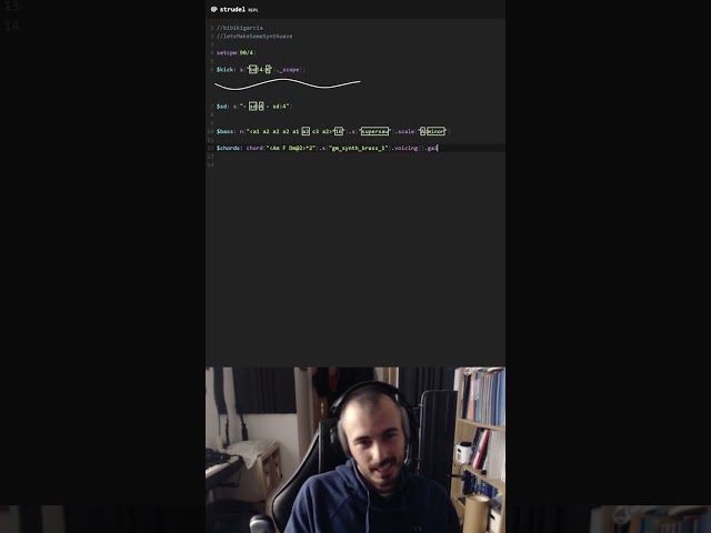 🎹How to make synthwave in Strudel in 3 min🧑🏻‍💻