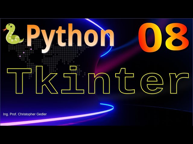 🐍 Tkinter en Python