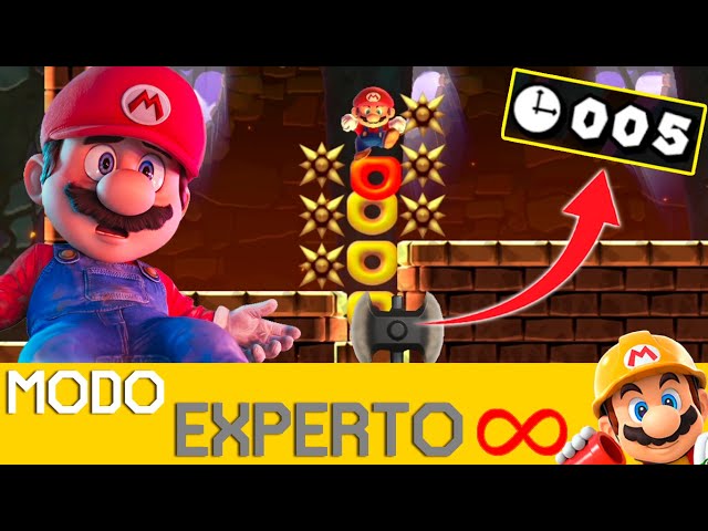 ASÍ NO ☹️ PIXEL PERFECT de 10 SEG | EXPERTO INFINITO (NO SKIP) - SMM2 - ZetaSSJ