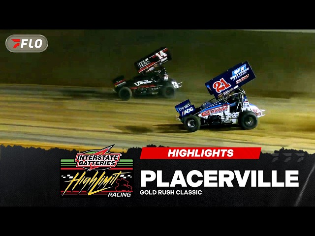 Grocery Outlet Gold Rush Classic | High Limit Racing at Placerville Speedway 8/22/26 | Highlights