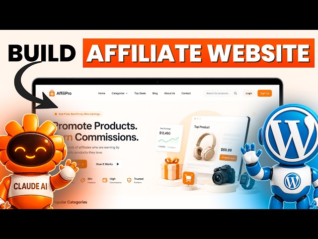 I Built a Complete Affiliate Marketing Website Using Claude AI & WordPress