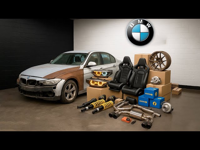 Building a Cheap, Abandoned BMW 340i (Start to Finish)