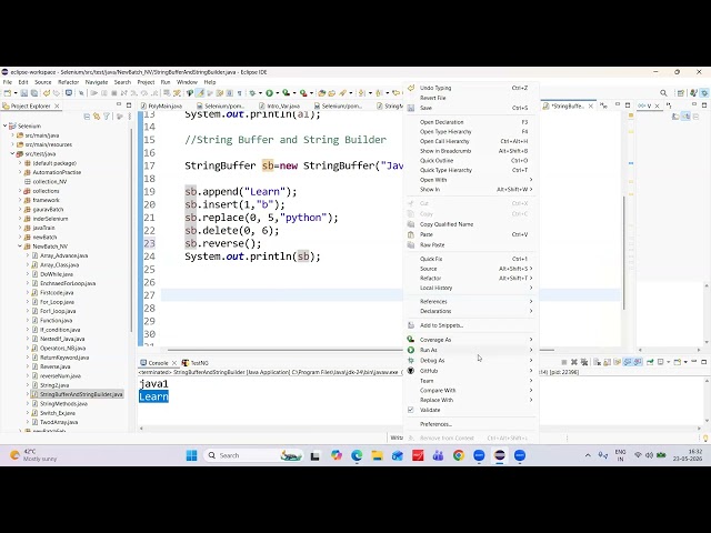 How to reverse a String in Java|| StringBuffer and String Builder