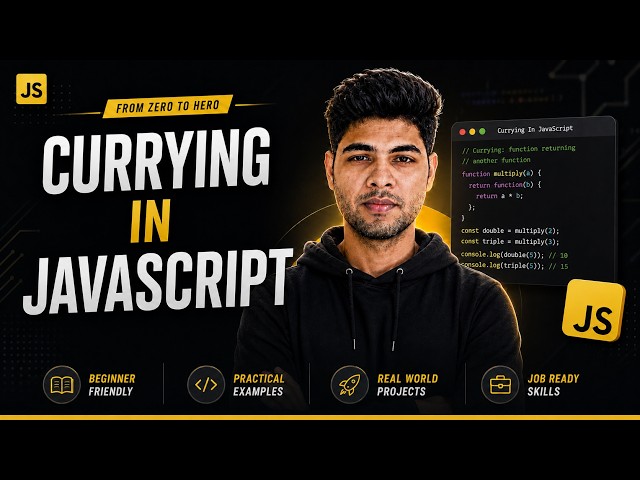 Currying in Advanced JavaScript Explained | JavaScript Tutorial #47