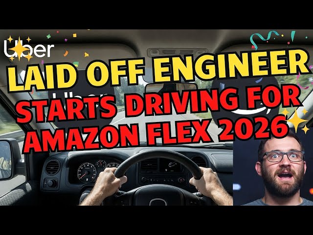 Laid-Off Software Engineer Tries Amazon Flex: Full Day POV + Earnings 2026