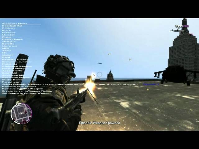 Janusantsky maximum weapons mod 2012 EFLC GTAVI