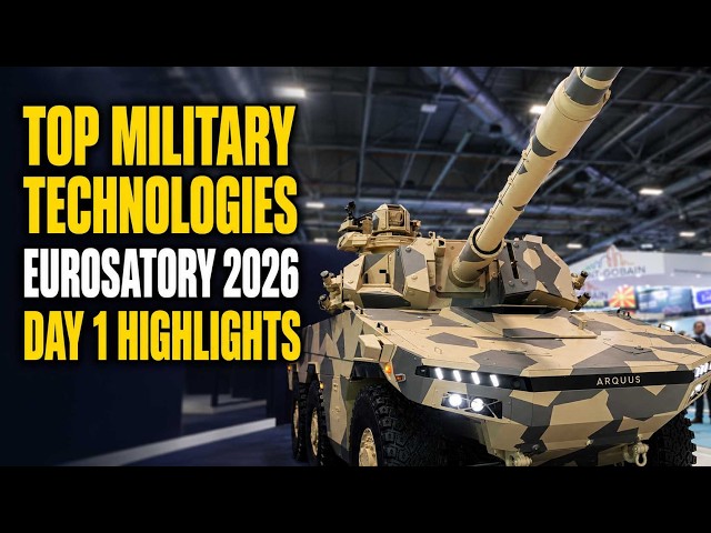 Top Military Technologies Unveiled at Eurosatory 2026 | Day 1 Highlights