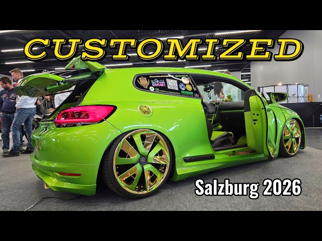 BEST MODIFIED CARS SHOW CUSTOMIZED 2026 - SALZBURG