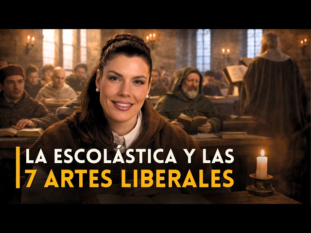Así se CREARON las ESCUELAS medievales: las 7 artes liberales y el origen de la escolástica.
