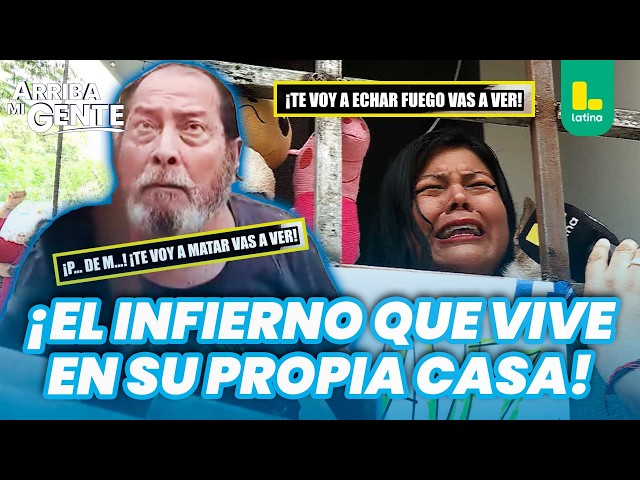 Woman lives locked in her home after death threats from her father-in-law | Arriba Mi Gente