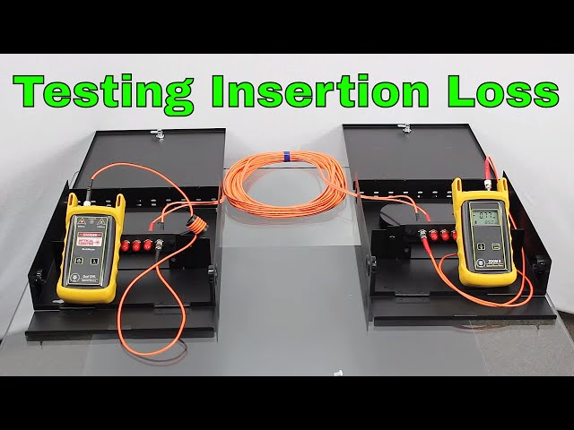 How to test the insertion loss of Fiber Optic Cable