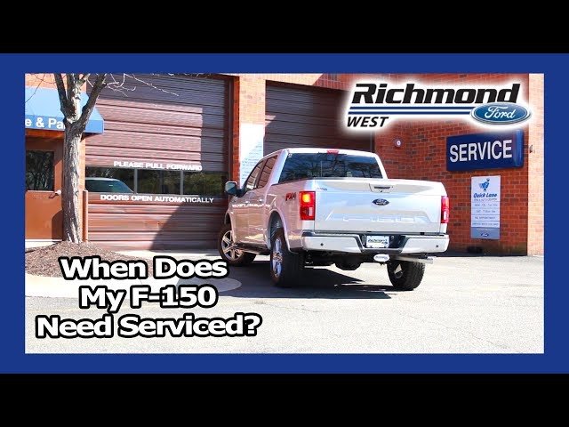 Ford F-150 Maintenance Schedule: When To Bring In Your Truck