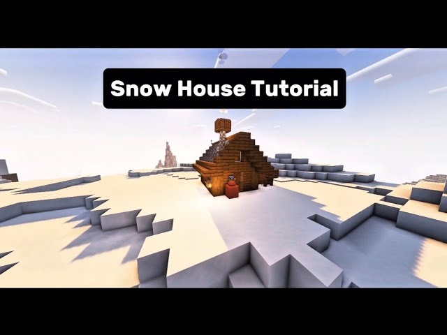 Snow House Minecraft #minecraft 