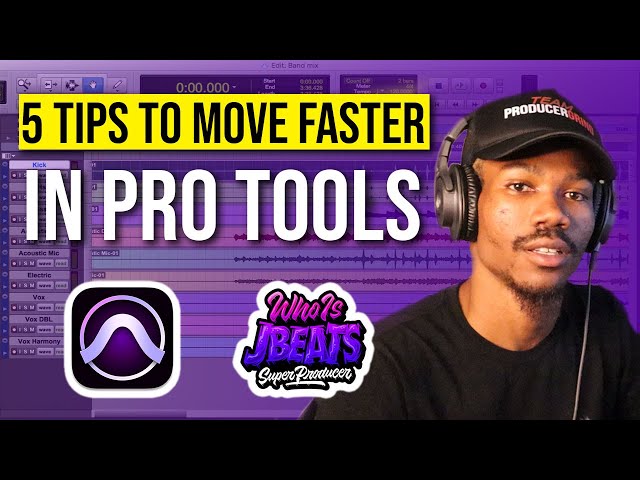 5 Tips To Move Faster In Pro Tools | Quick Punch Recording, Flying Clips, & More.