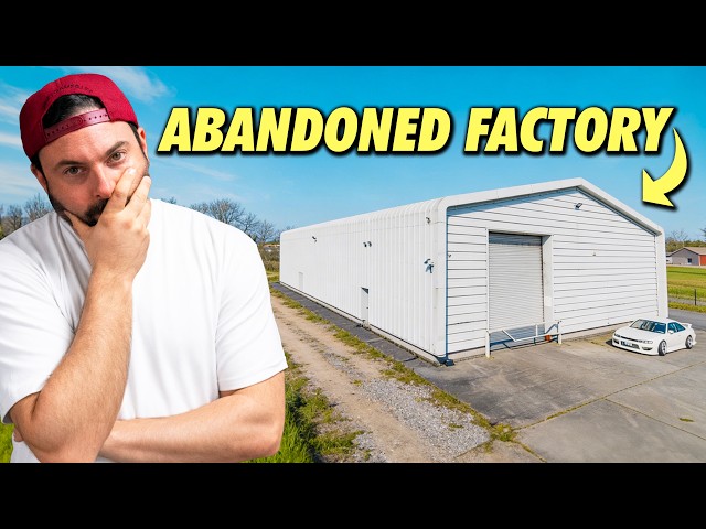 We MOVED to build our DREAM CAR WORKSHOP...