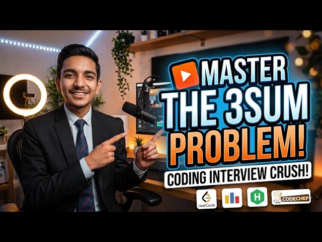 The 3 Sum problem killed. Legendary and one of the most imp ,crush problem of interview 