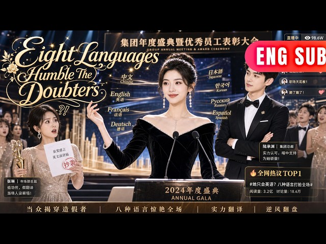 [ENG SUB]✨They Thought She Only Knew English, She Proved Them Wrong In Seven More Tongues#drama