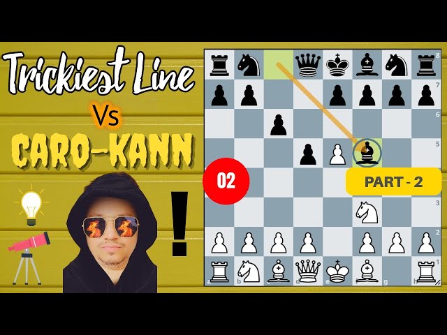 Trickiest Line Vs Caro-Kann - 2 (Bf5)