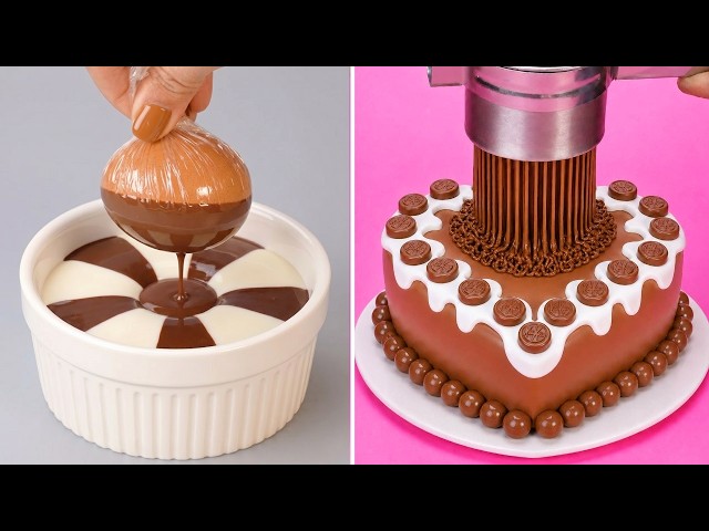 Amazing Chocolate Cake Decorating For Holiday | Satisfying Cakes |  Perfect Cake Tutorials