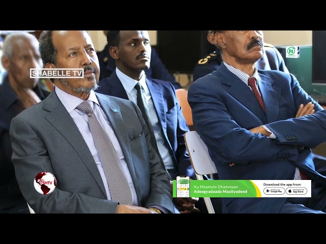Madaxweyna Xasan sheekh oo Asmara kulan gaar ah kula qaatey Isaias Afwerki.