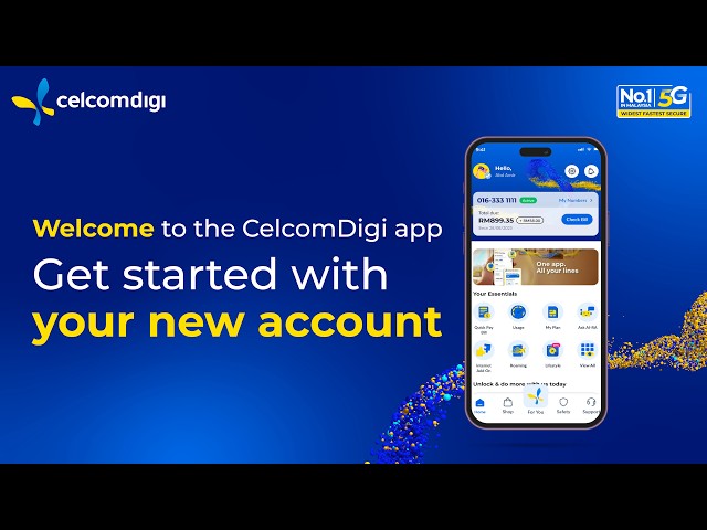 Introducing the All New CelcomDigi App