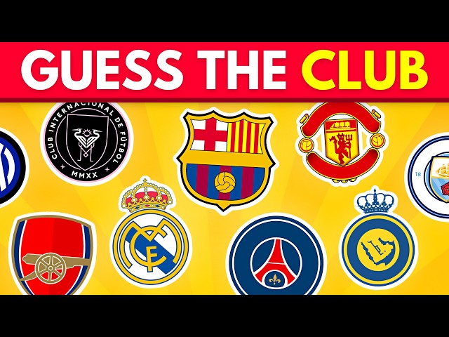 Guess the Football Club | Football Team Logo Quiz