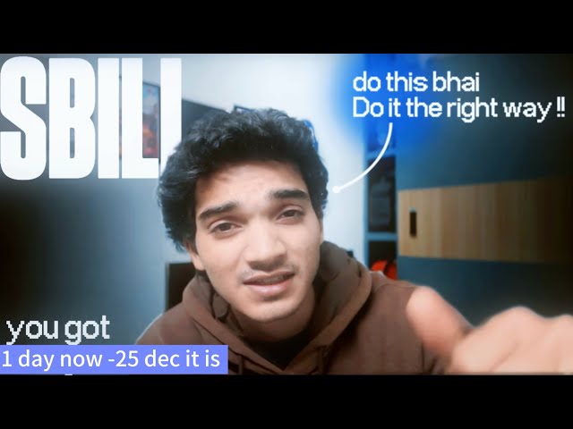 1 day left SBILL , what to prioritise | what to study first , 2 days can make you pass ? Dec-2025 cs