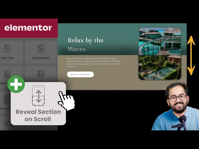 Change Image & Text on Scroll - Elementor GSAP Scrolltrigger